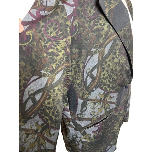 Strategy women’s Blazer size 16 country Art to wear Goth Light Weight - Picture 9 of 16